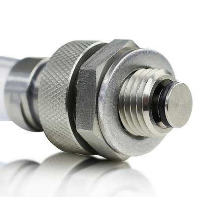 Suzuki LT-A700X KingQuad 4x4 Oil Drain Valve (2005-2007) - Made In USA - Stainless Steel